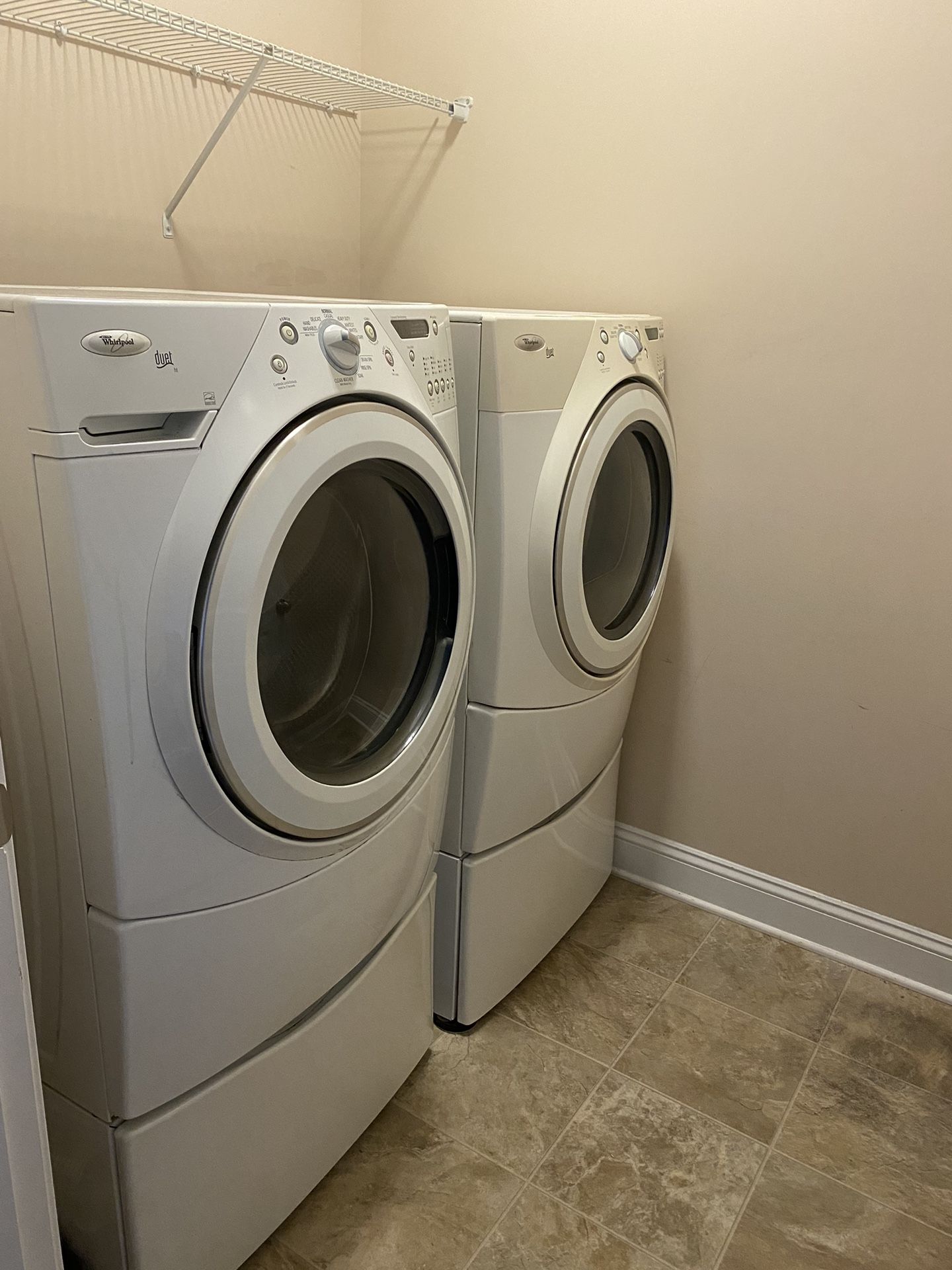Washer and Gas dryer