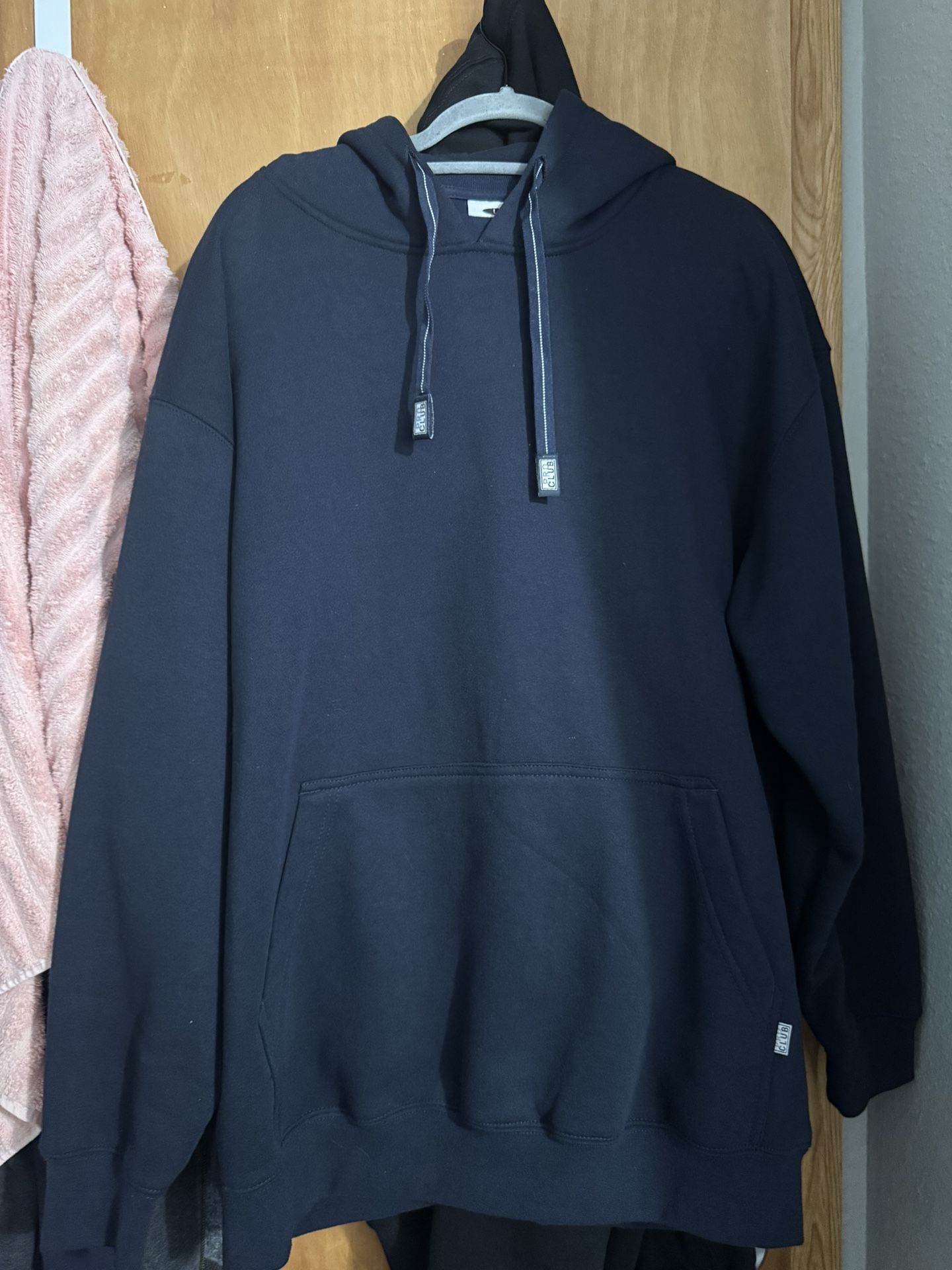 Pro Club Large Navy Hoodie