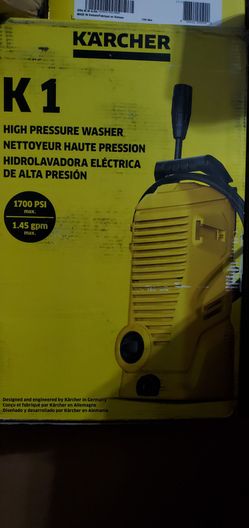 Brand new pressure washer