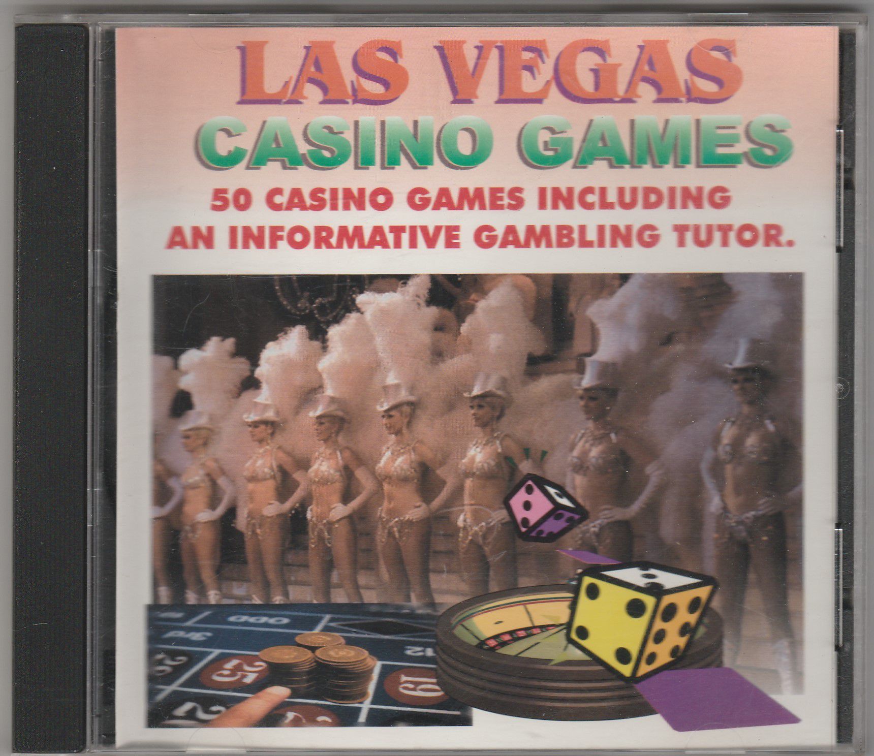 Las Vegas Casino Games CD-ROM by Powersource Multimedia USA for Windows