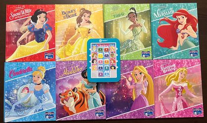Disney Princess: Me Reader 8-Book Library and Electronic Reader Sound Book Set