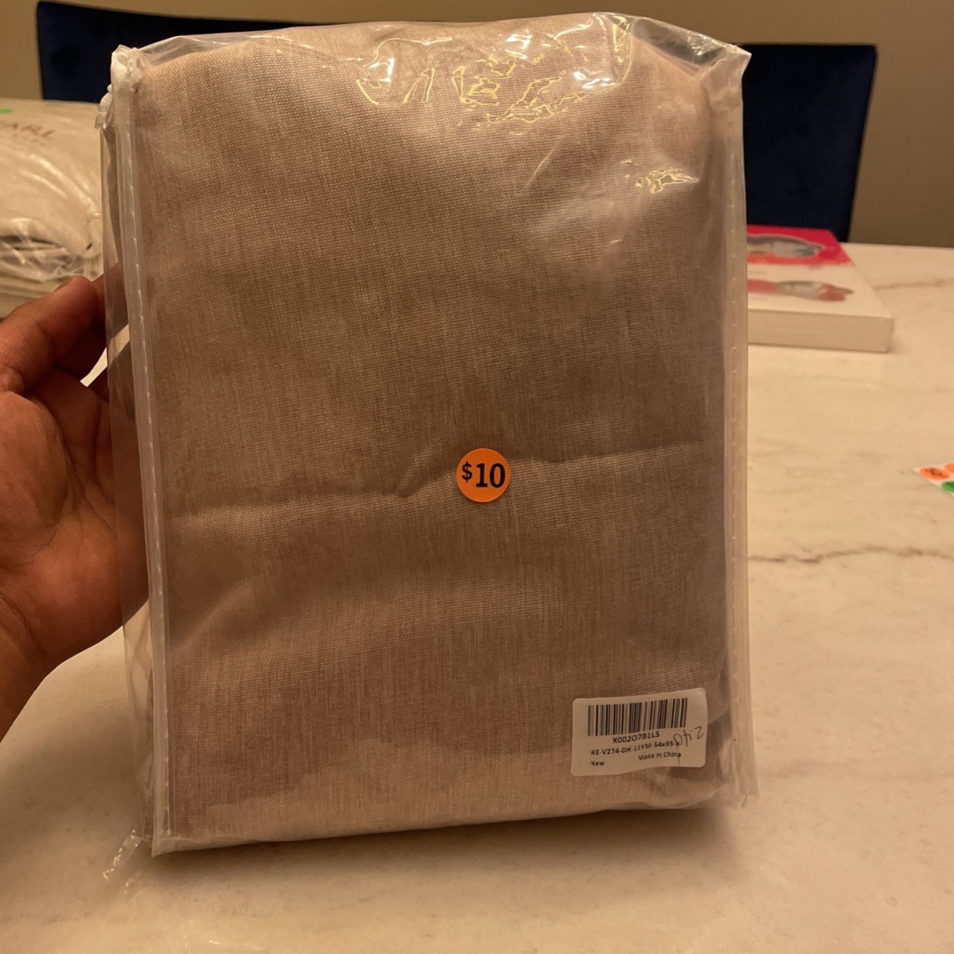 Beige Blackout Curtains