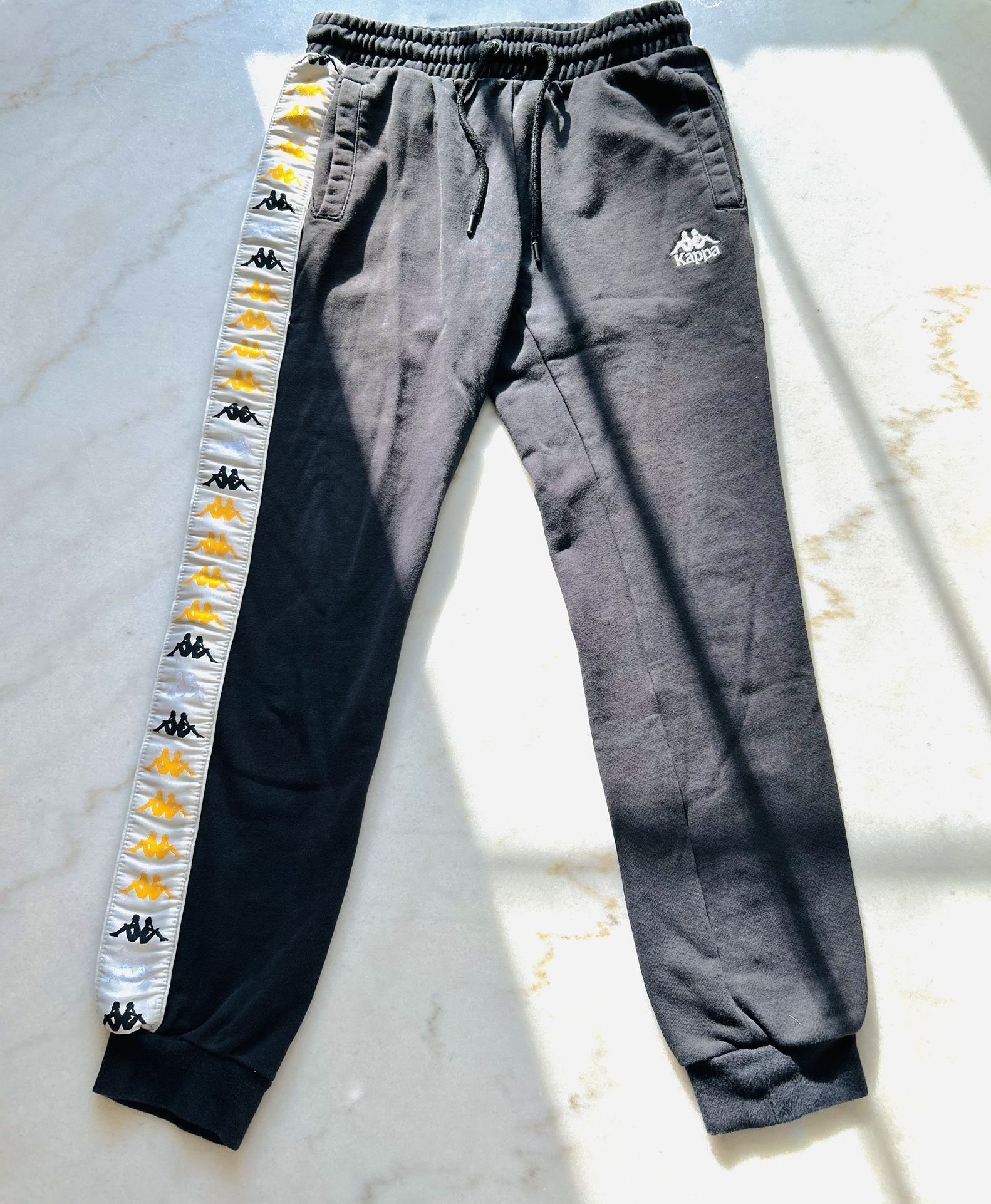 Black Kappa Pants 
