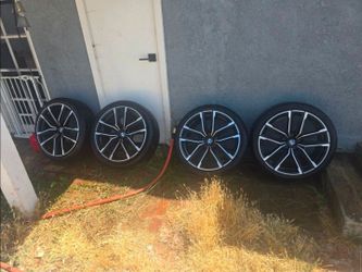 4!!! 19" Genuine BMW M-Sport 792M Wheels & Tires - MINT (5x112)