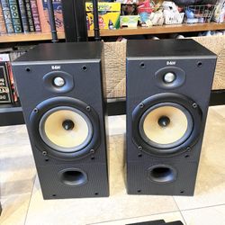 (2) B&W 6.5” 🔈 2-way 100w/8-ohm Audiophile Speakers 
