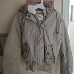 Papaya Y2k Jacket Fur Hoody