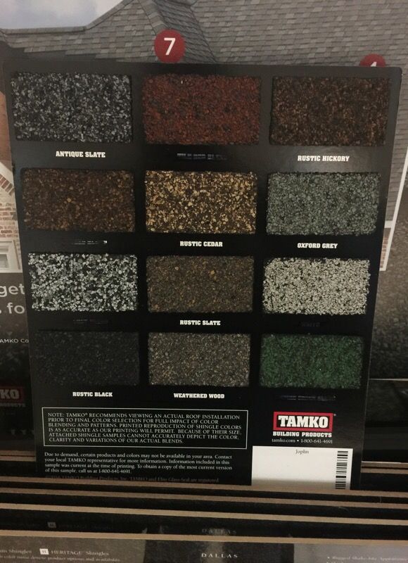 Tamko 3 tab 25 years shingles we'd warranty