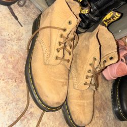 Woman’s Suede Dr. Marten Boots