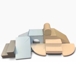 Floamnasium Blue/gray adventure, rough and tumble set
