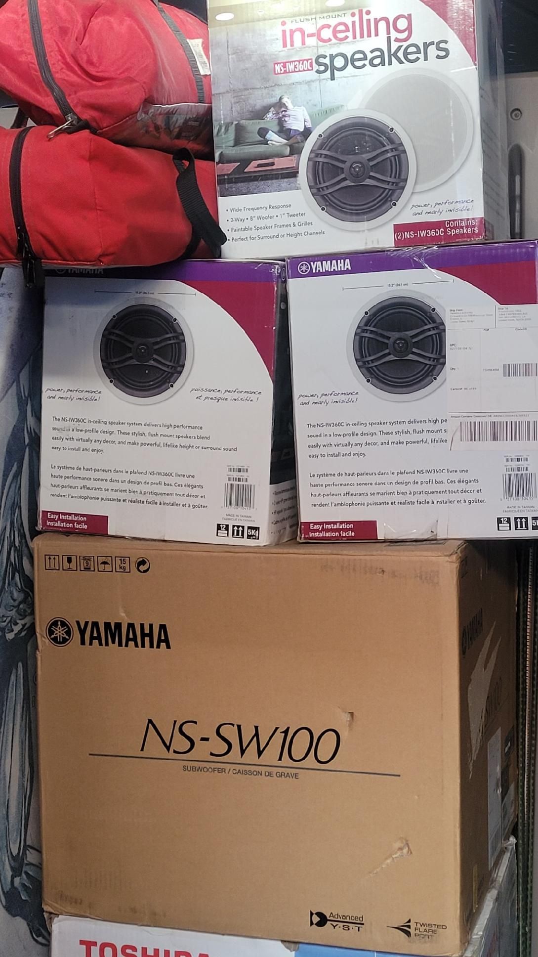 Yamaha Ceiling Surround sound Home System