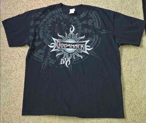Vintage 2006 Godsmack IV Tour T-Shirt XL Tour Dates Back