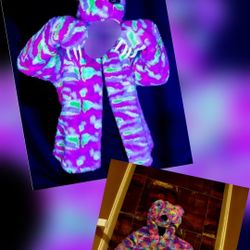 Rave Festival Bear Coat 