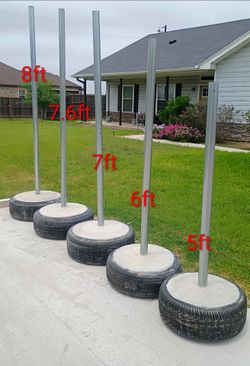 New Tetherball Poles