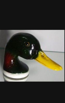 VINTAGE MALLARD HEAD BOTTLE OPENER 4.5"×3" - A64