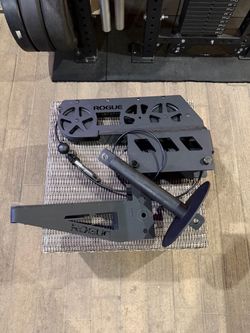 Rouge fitness slinger and lat pulldown seat