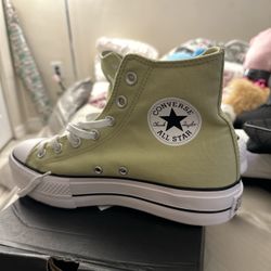 Green Converse NEW