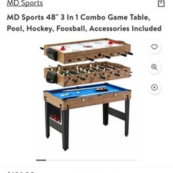 Used Kids Game Table - Like New Good Condition 