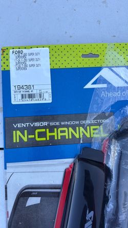 Side window deflector Ford F-250 F-350 F-450