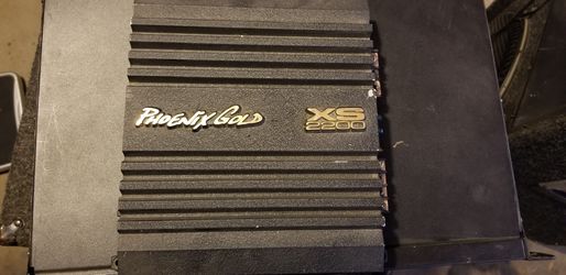 Phoenix Gold car amplifier.