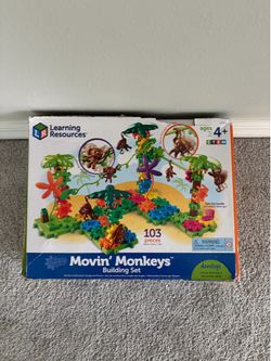 Learning Resources Movin’ Monkeys Building Set
