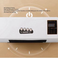 Wall Mounted Air Fan, Wall Mount Air Heater (Remote Control with Built In Battery Delivery) Wall Mounted Heater with an Anti Overheating System