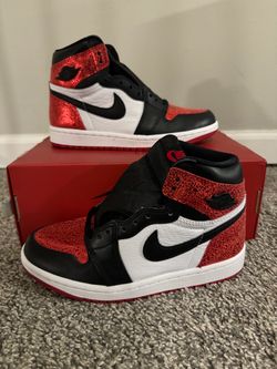 Air Jordan 1 High OG Ruby Varsity Red Women’s Size 5.5 (SKU: FD2596-602)