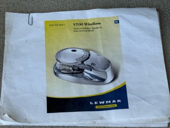 Lewmar V700 Vertical windlass Anchor