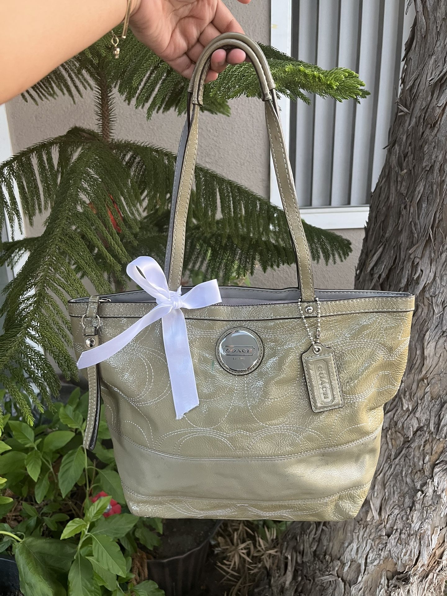 Mini Coach Tote