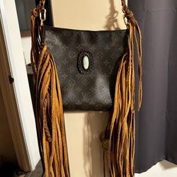 The Southern Gypsy Authentic LV Revamp Handbag