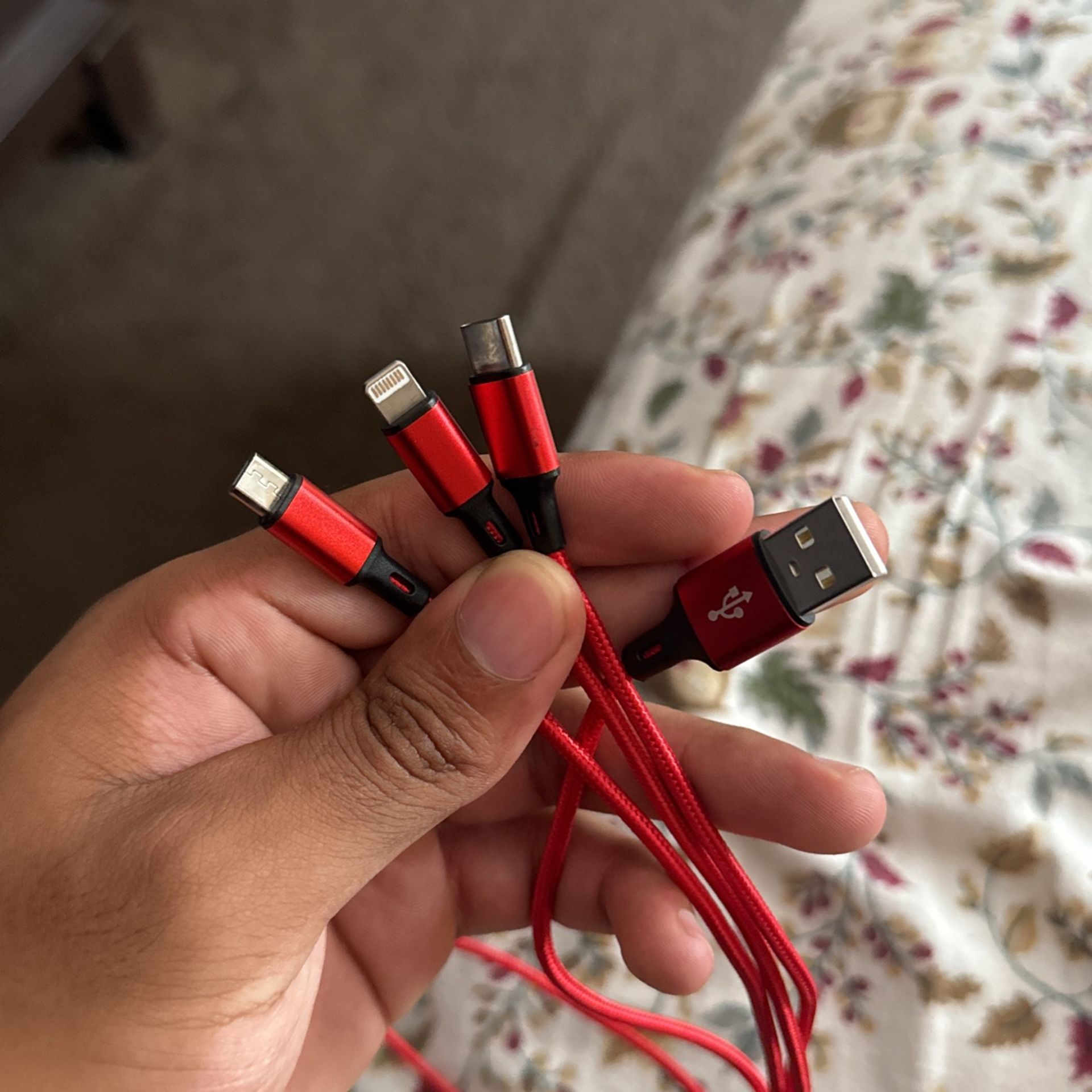 3 Port Charger To USB