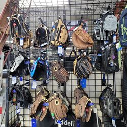 New & Used Baseball & Softball Gloves