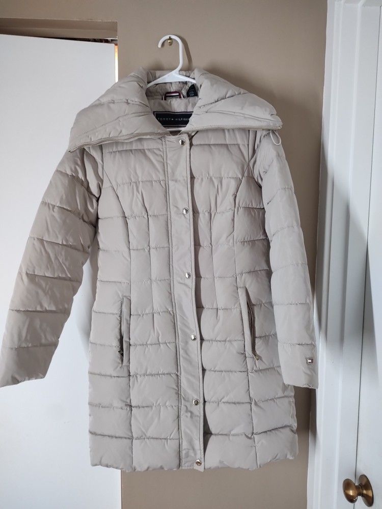Tommy Hilfiger Womens Puffer Lightweight Packable Jacket size XS