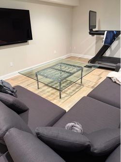 Glass Center Piece Table