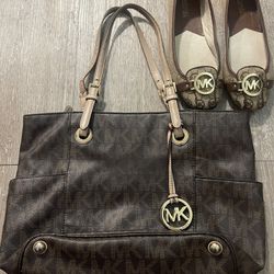 Mk Tote Bag And Shoe Bundle Deal 
