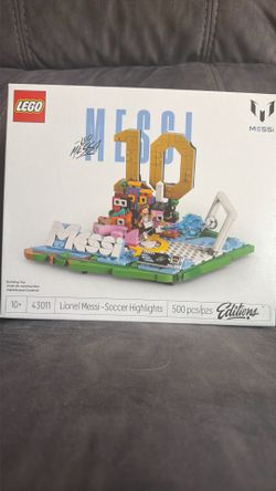 OPENED LEGO Messi build ONLY