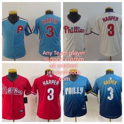 Philadelphia Phillies Bryce Harper baseball jerseys

