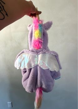 Kids Unicorn Costume Plush Hoodie