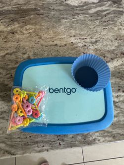 Blue Bentgo lunch box