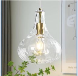 Brand New Large Modern Glass Pendant Light 