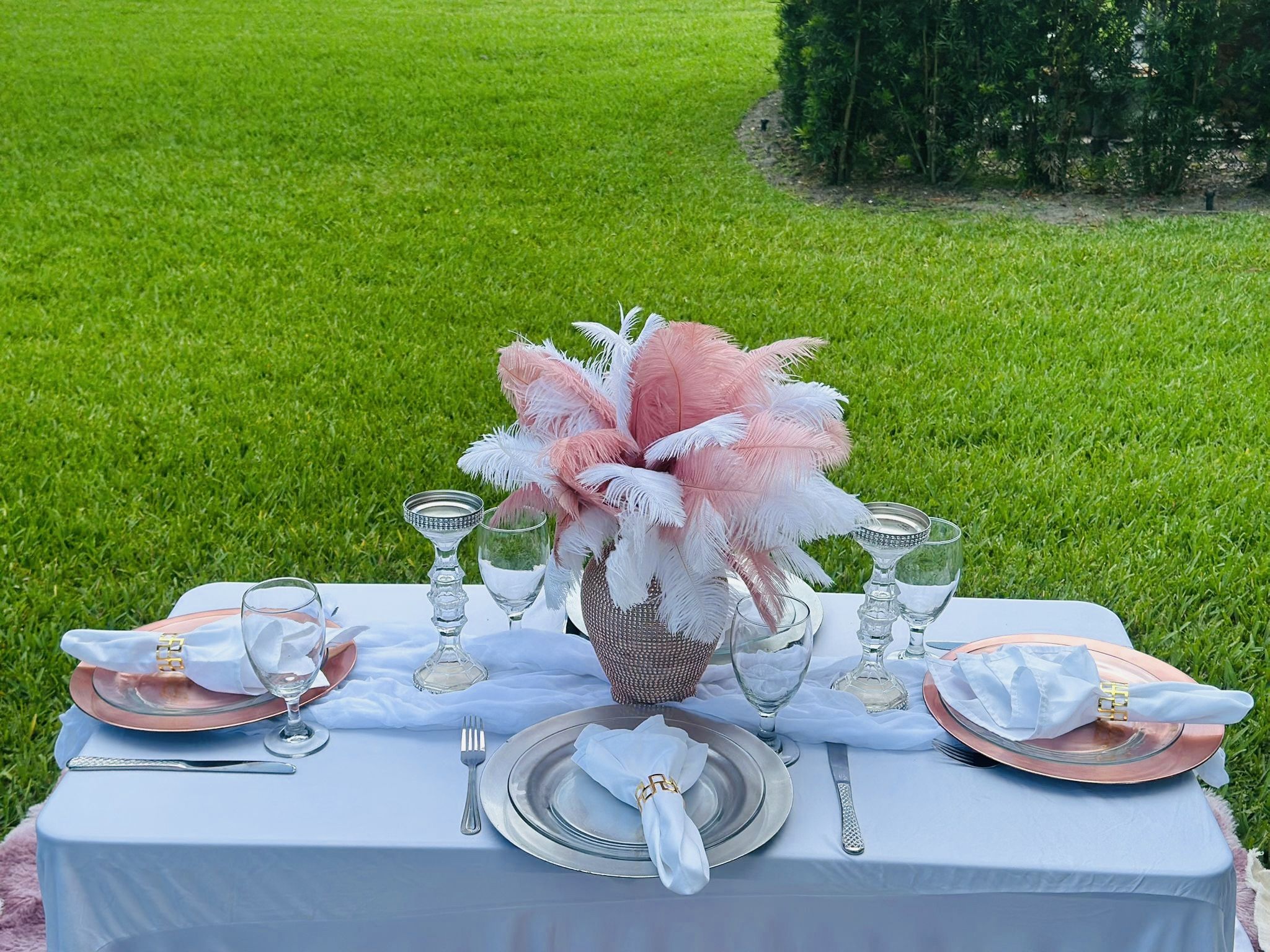 Full dressed Rhinestone Vase
