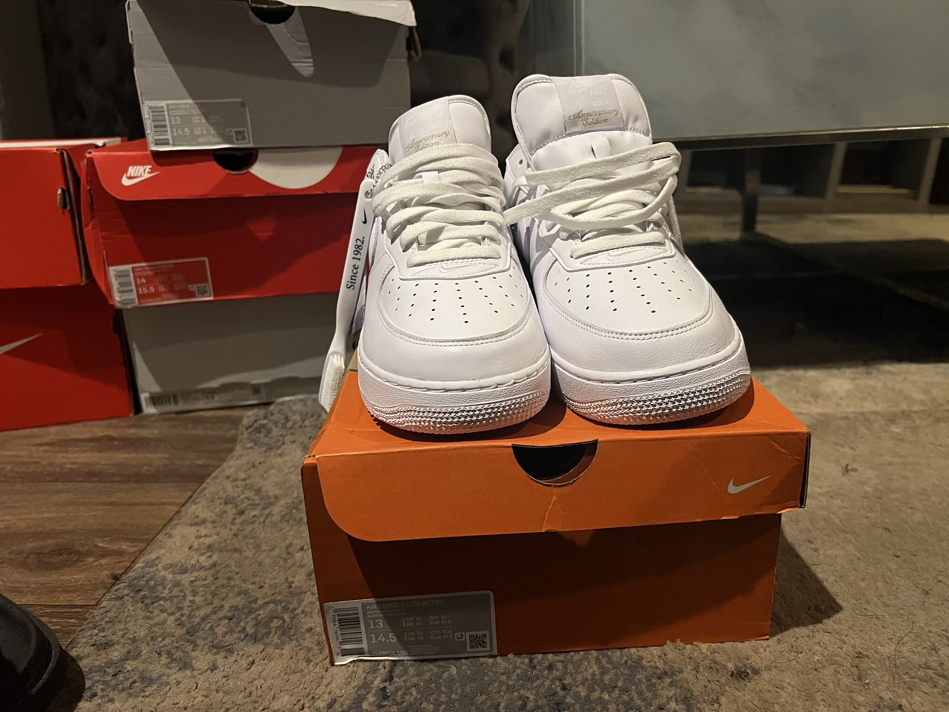 NIKE AF1 Low White Anniversary Edition