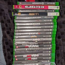 Xbox And Xbox One Game Lot 