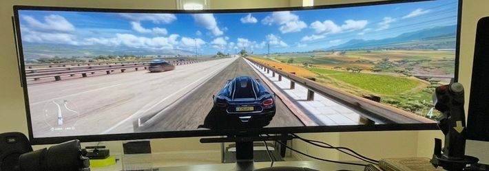Samsung Odyssey CRG9 49” Super Ultrawide Gaming Monitor