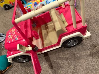 Pink Jeep SUV Toy Vehicle