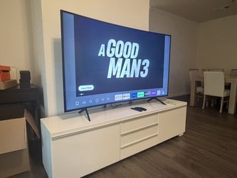 65in Samsung Tv/IKEA Tv Stand/Samsung Soundbar