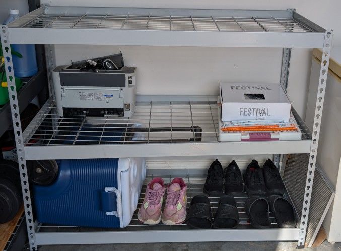 Garage Shelving Unit - 3 Tier