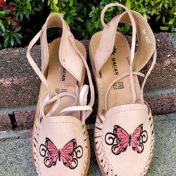 Size 9 Women's Huarache Artesenal Mexicano Mexican sandals Multiple Designs
