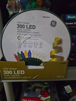 Brand New 300 Led Dual Color Micro Bright  Christmas Lights."CHECK OUT MY PAGE FOR MORE DEALS "