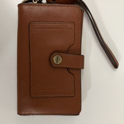 Carhartt Leather Wristlet Wallet