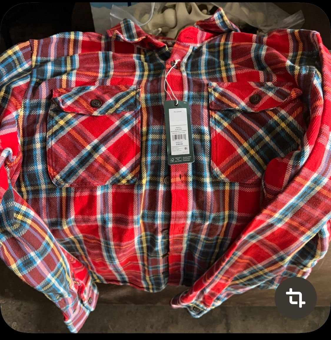 Alpine Design Men's Heavyweight Plaid Flannel Shirt 